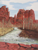 Early Spring  - Acrylic on canvas - 16” x 20” - available - Painting by Rita Crossley